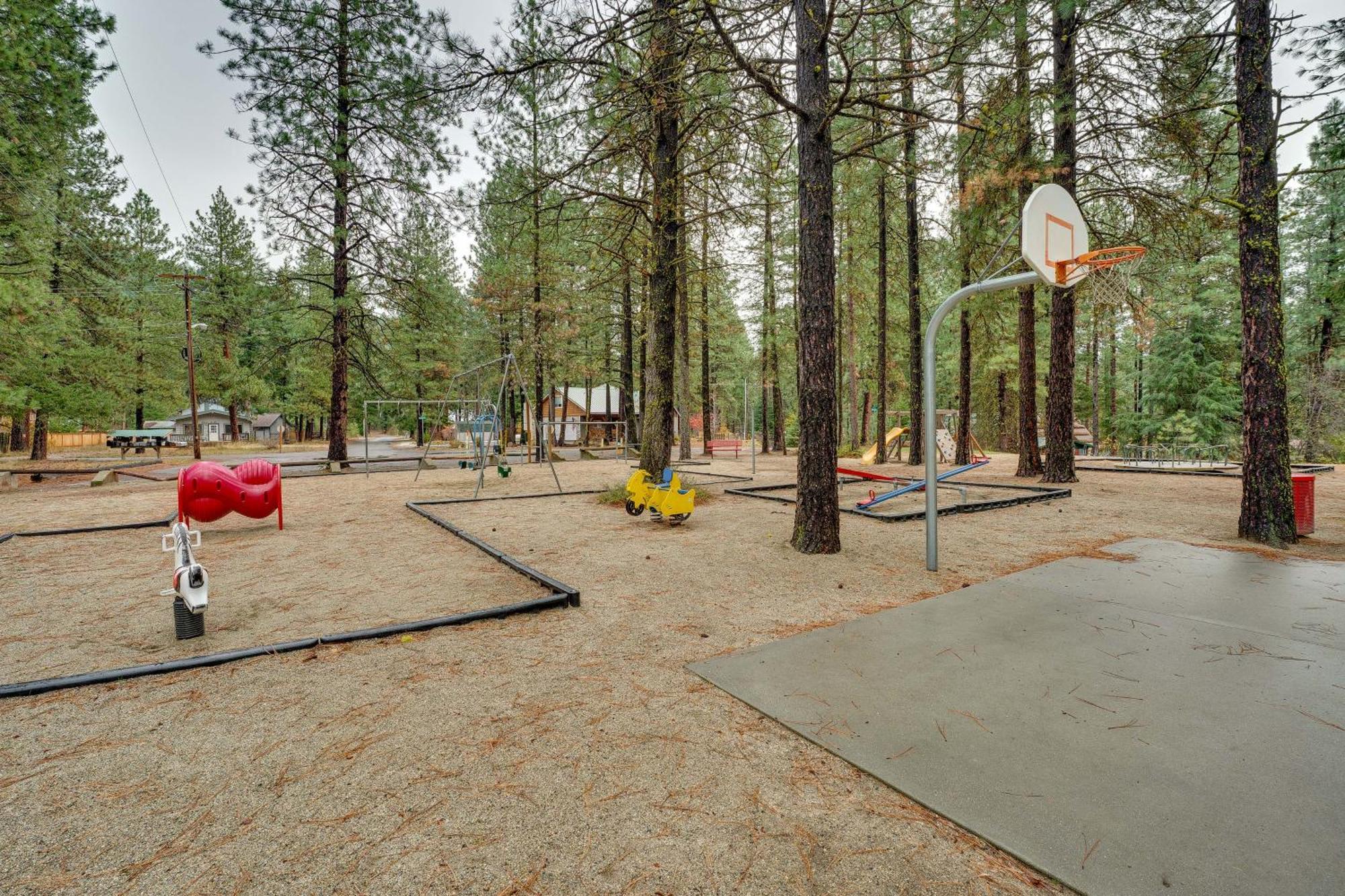 Quaint Cabin Deck And Grill In Leavenworth Exterior foto